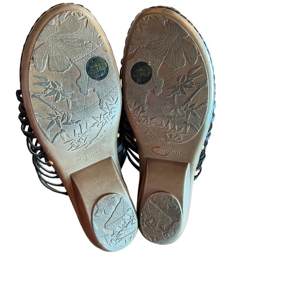 Easy Spirit Sedaisy Black Sandals. Size 10 - Picture 7 of 7
